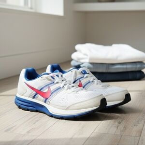 Nike LunarSwift+ 4  Running Shoes ,Red/White/Blue Women's 8.5